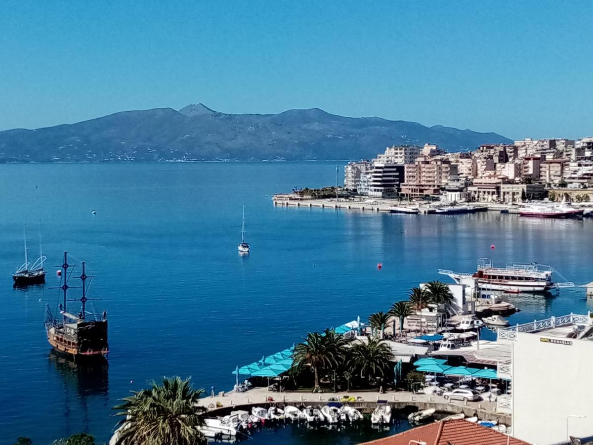 Seaview Apartment Detjoni Sarandë Esterno foto